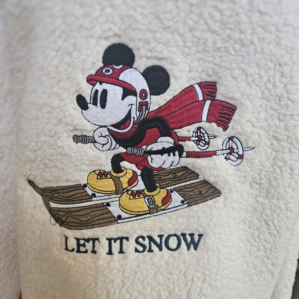 Disney Mickey Mouse Winter Fleece Pullover - Picture 4 of 9